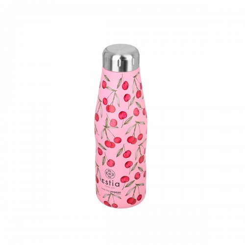 ΘΕΡΜΟΣ TRAVEL FLASK SAVE THE AEGEAN 500ml CHERRY ROSE