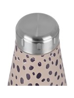 ΘΕΡΜΟΣ TRAVEL FLASK SAVE THE AEGEAN 500ml LEOPARD TAUPE