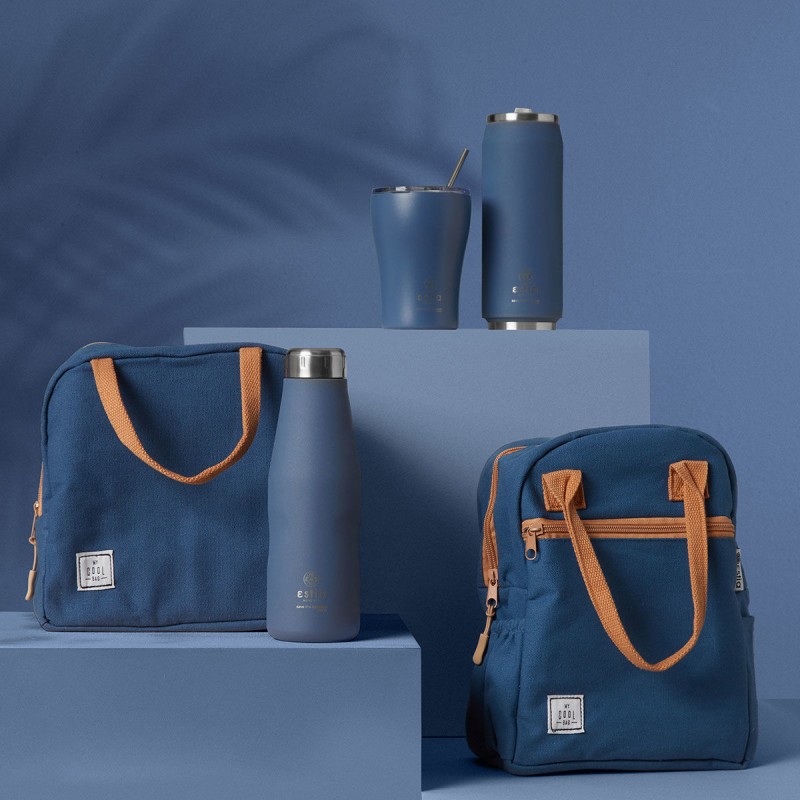 ΘΕΡΜΟΣ TRAVEL CUP SAVE THE AEGEAN 500ml DENIM BLUE