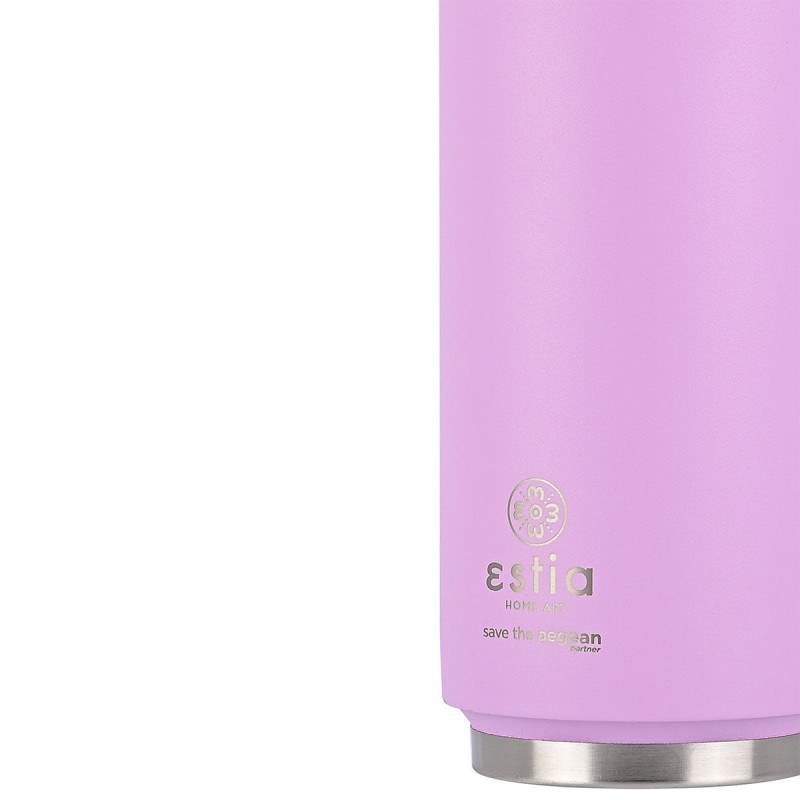 ΘΕΡΜΟΣ TRAVEL CUP SAVE THE AEGEAN 500ml LAVENDER PURPLE