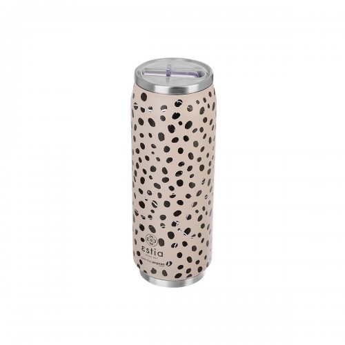 ΘΕΡΜΟΣ TRAVEL CUP SAVE THE AEGEAN 500ml LEOPARD TAUPE