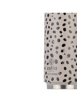 ΘΕΡΜΟΣ TRAVEL CUP SAVE THE AEGEAN 500ml LEOPARD TAUPE