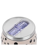 ΘΕΡΜΟΣ TRAVEL CUP SAVE THE AEGEAN 500ml LEOPARD TAUPE