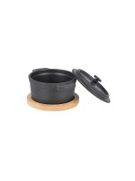 ΚΑΤΣΑΡΟΛΑΚΙ ΣΕΡΒΙΡΙΣΜΑΤΟΣ IRON SERIES ΜΑΝΤΑΜΕΝΙΟ ΜΕ ΒΑΣΗ BAMBOO 10CM