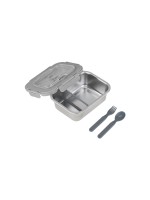 ΦΑΓΗΤΟΔΟΧΕΙΟ ΑΝΟΞΕΙΔΩΤΟ 1200ML ME ΚΟΥΤΑΛΙ ΚΑΙ ΠΙΡΟΥΝΙ