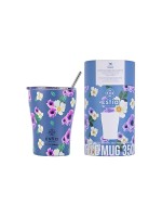 ΘΕΡΜΟΣ COFFEE MUG SAVE THE AEGEAN 350ml GARDEN BLUE