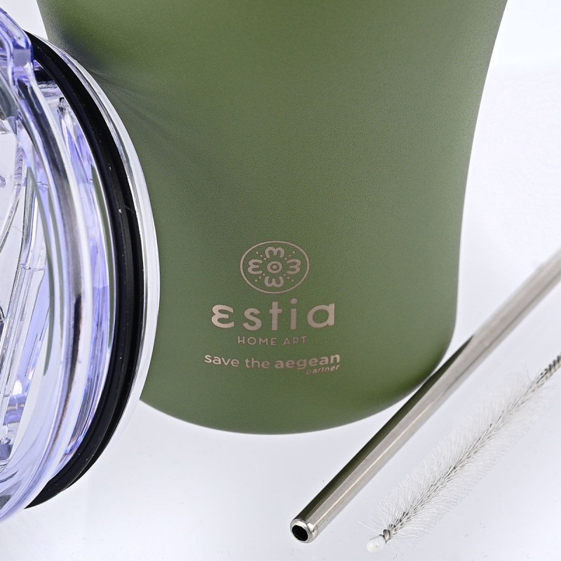 ΘΕΡΜΟΣ COFFEE MUG SAVE THE AEGEAN 350ml FOREST SPIRIT