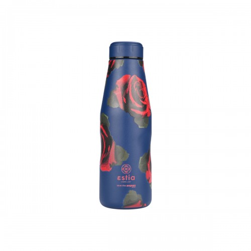ΘΕΡΜΟΣ TRAVEL FLASK SAVE THE AEGEAN 500ml ELECTRIC ROSES