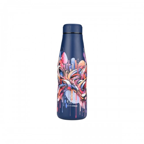 ΘΕΡΜΟΣ TRAVEL FLASK SAVE THE AEGEAN 500ml VIBRANT VORTEX