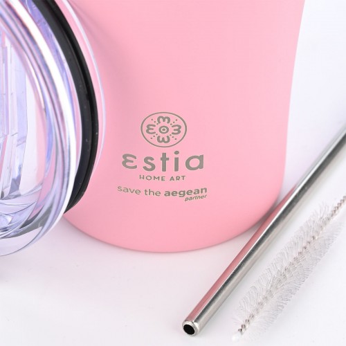 ΘΕΡΜΟΣ COFFEE MUG SAVE THE AEGEAN 500ml BLOSSOM ROSE