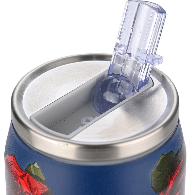 ΘΕΡΜΟΣ TRAVEL CUP SAVE THE AEGEAN 500ml ELECTRIC ROSES