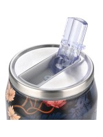 ΘΕΡΜΟΣ TRAVEL CUP SAVE THE AEGEAN 500ml MIDNIGHT BLOSSOM