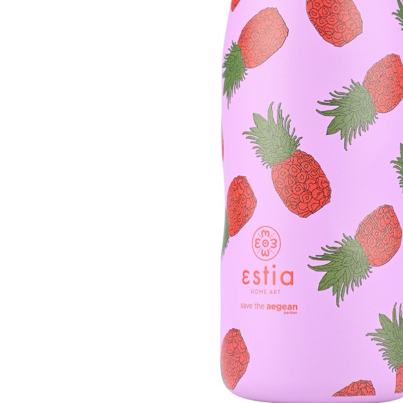 ΘΕΡΜΟΣ TRAVEL FLASK SAVE THE AEGEAN 500ml TROPIC TANGO