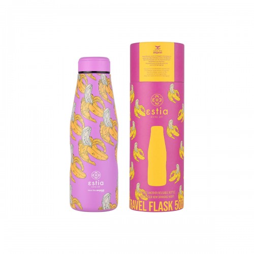ΘΕΡΜΟΣ TRAVEL FLASK SAVE THE AEGEAN 500ml BANANA SWIRL