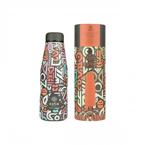 ΘΕΡΜΟΣ TRAVEL FLASK SAVE THE AEGEAN 500ml GEOVIVID