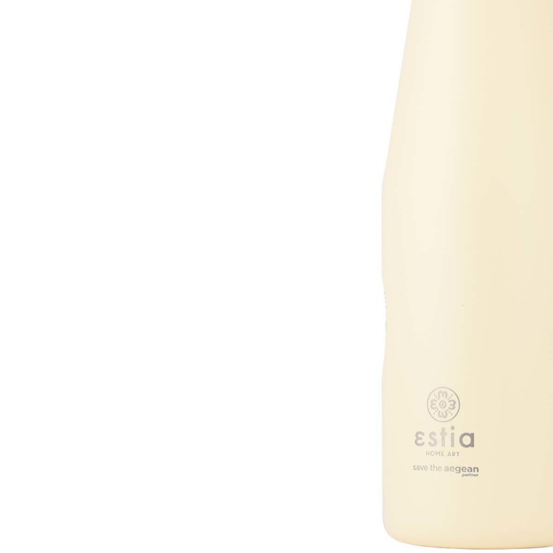 ΘΕΡΜΟΣ TRAVEL FLASK SAVE THE AEGEAN 500ml LILY WHITE