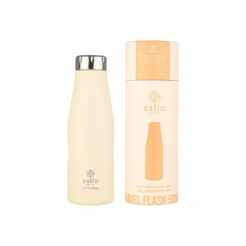 ΘΕΡΜΟΣ TRAVEL FLASK SAVE THE AEGEAN 500ml LILY WHITE