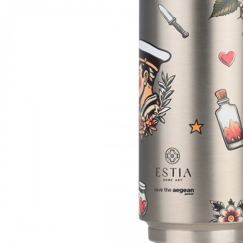 ΘΕΡΜΟΣ TRAVEL CUP SAVE THE AEGEAN 500ml OLD SCHOOL INK