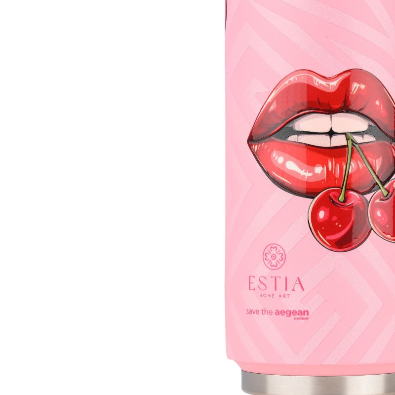 ΘΕΡΜΟΣ TRAVEL CUP SAVE THE AEGEAN 500ml BLUSH POP