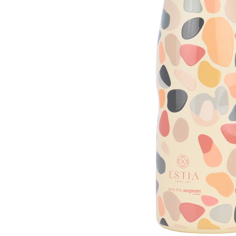 ΘΕΡΜΟΣ TRAVEL FLASK SAVE THE AEGEAN 500ml HUE PEBBLES