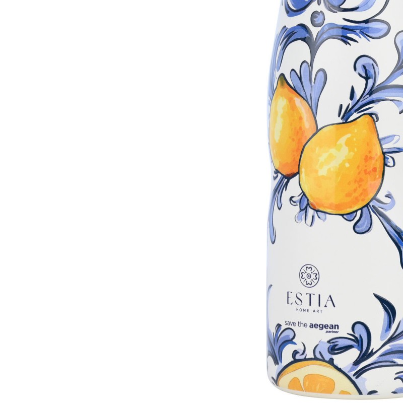 ΘΕΡΜΟΣ TRAVEL FLASK SAVE THE AEGEAN 500ml AMALFI COAST