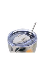 ΘΕΡΜΟΣ COFFEE MUG SAVE THE AEGEAN 350ml SILVER BOTANIC