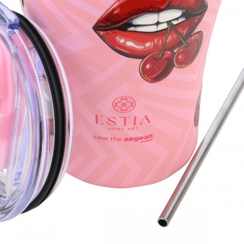 ΘΕΡΜΟΣ COFFEE MUG SAVE THE AEGEAN 350ml BLUSH POP