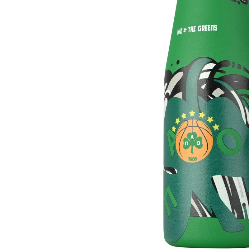 ΘΕΡΜΟΣ TRAVEL FLASK PANATHINAIKOS BC EDITION 500ml ΘΕΡΜΟΣ TRAVEL FLASK PANATHINAIKOS BC EDITION 500ml