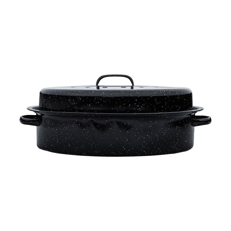 ΓΑΣΤΡΑ ENAMEL ΕΜΑΓΙΕ 42x32x18cm 7.8lt ΜΕ ΣΧΑΡΑ