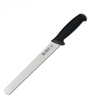 SP63024B ΜΑΧΑΙΡΙ ΨΩΜΙΟΥ 24CM ΜΑΥΡΗ ΛΑΒΗ SUPRA BAKER KNIFE
