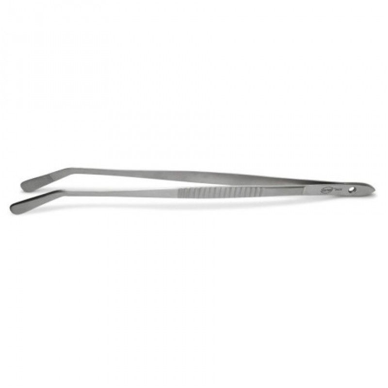 A1152030 ΤΣΙΜΠΗΔA INOX 30CM KYΡΤΗ ΜΥΤΗ CHEF TWEEZERS