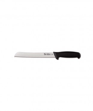 SP75021B ΜΑΧΑΙΡΙ ΨΩΜΙΟΥ 21CM ΜΑΥΡΗ ΛΑΒΗ SUPRA BREAD KNIFE 21CM