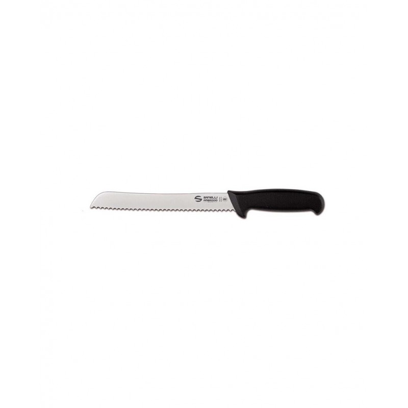 SP75021B ΜΑΧΑΙΡΙ ΨΩΜΙΟΥ 21CM ΜΑΥΡΗ ΛΑΒΗ SUPRA BREAD KNIFE 21CM