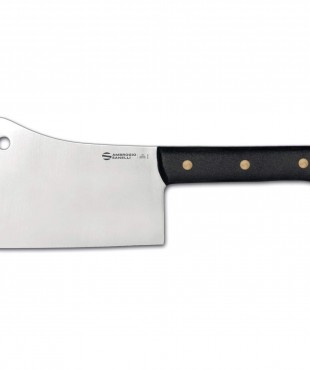 SQ34020B ΤΣΑΤΗΡΑ-SUPRA BUTCHER CLEAVER 20M (S334.020) ΜΑΥΡΗ ΛΑΒΗ
