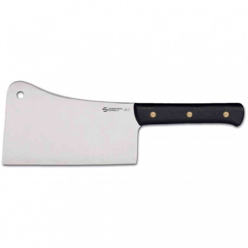 SQ34024B ΤΣΑΤΗΡΑ-SUPRA BUTCHER CLEAVER (S334.024) ΜΑΥΡΗ ΛΑΒΗ