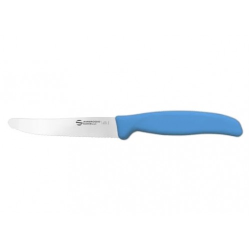 ST72A11L- ΜΑΧΑΙΡΙ ΚΟΥΖΙΝΑΣ ΟΔΟΝΤΩΤΟ 11CM ΜΠΛΕ ΛΑΒΗ - TABLE KNIFE SERRATED 11CM