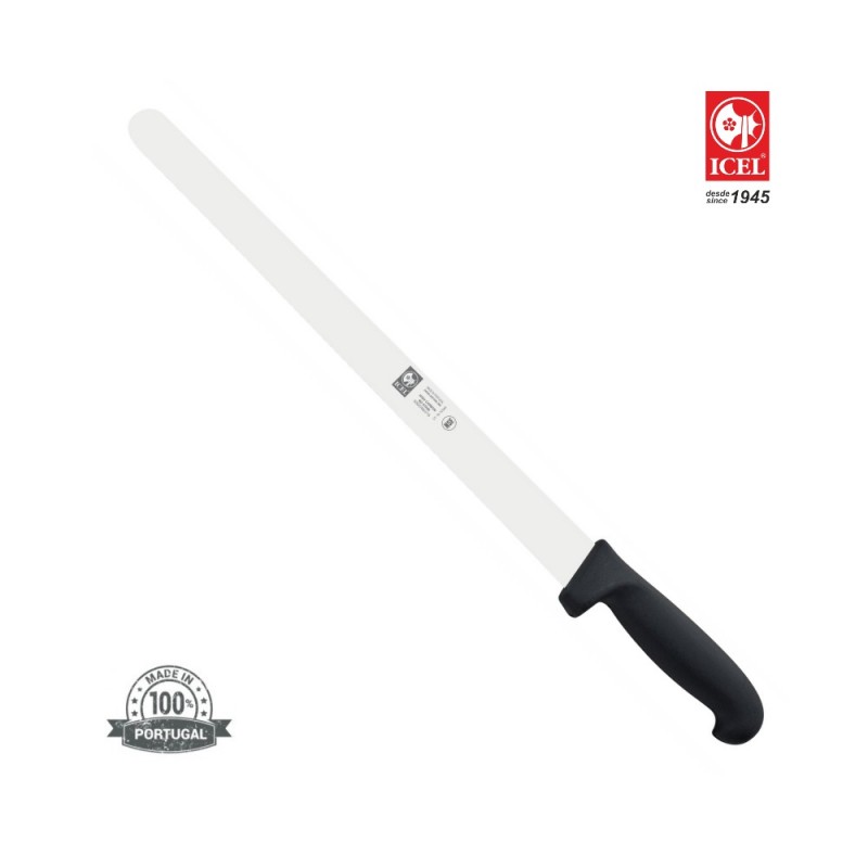 241.3401.40P ΜΑΧΑΙΡΙ ICEL ΝΤΟΝΕΡ ΣΤΡΟΓΓΥΛΟ ΜΑΥΡΗ ΛΑΒΗ