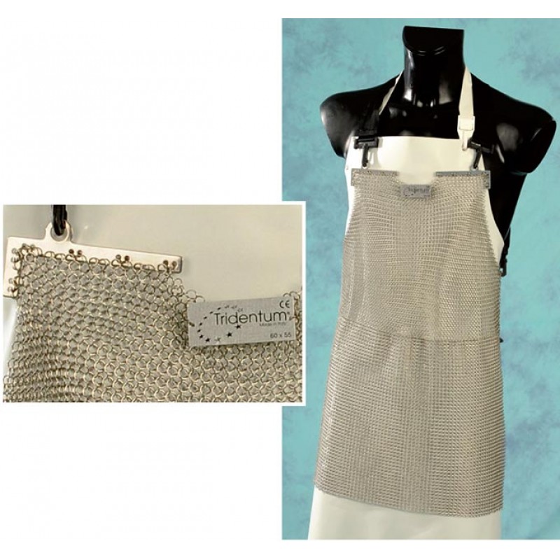 ΠΟΔΙΑ ΣΥΡΜΑΤΙΝΗ 70Χ55-STAINLESS STEEL APRON 70X55 TRIDENTUM
