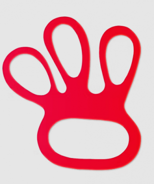 85110 - ΛΑΣΤΙΧO ΣΥΓΚΡΑΤΗΣΗΣ ΔΑΧΤΥΛΩΝ APROLIN FINGERFIX KOKKINO ΧΟΝΤΡΟ