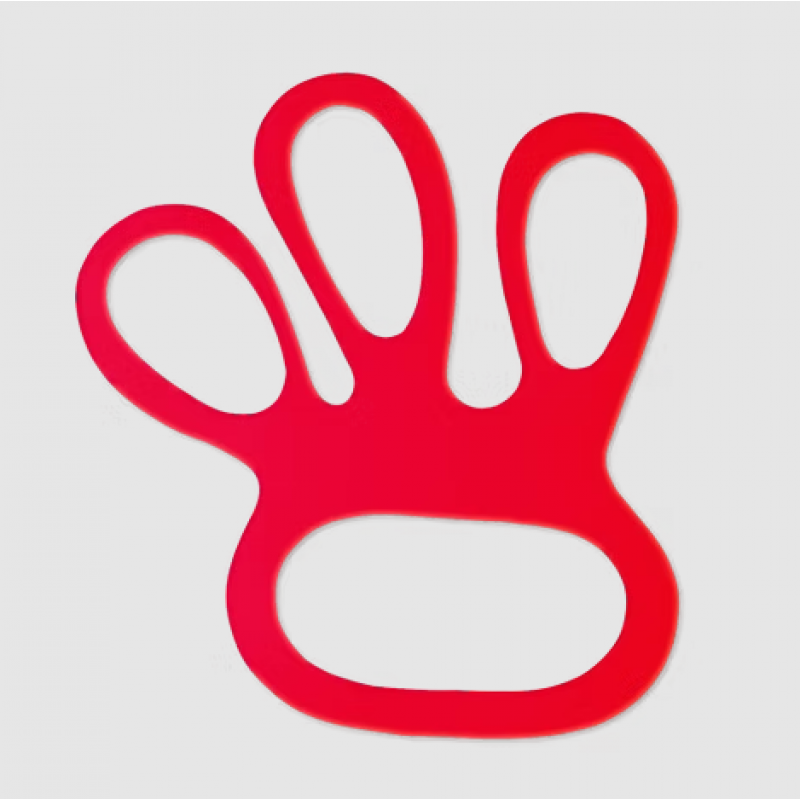 85110 - ΛΑΣΤΙΧO ΣΥΓΚΡΑΤΗΣΗΣ ΔΑΧΤΥΛΩΝ APROLIN FINGERFIX KOKKINO ΧΟΝΤΡΟ