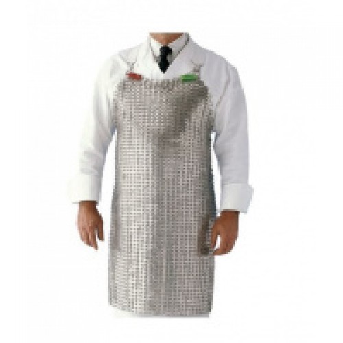 Α1855000 ΠΟΔΙΑ ΣΥΡΜΑΤΙΝΗ 55CMX70H - STAINLESS STEEL PLATES APRON 55X70