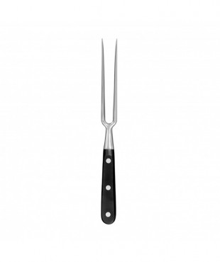 MC75033B -ΤΣΙΜΠΗΔΑ/ΠΙΡΟΥΝΑ ΜΑΥΡΗ ΛΑΒΗ 33CM- MAITRE FORGED FORK 33CM