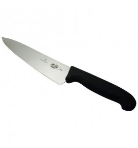 Μαχαίρι σεφ 25 εκατ. μισό οδοντωτό, λαβή Fibrox