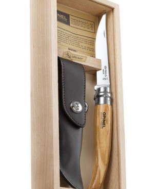 ΙΝΟΧ ΣΟΥΓΙΑΣ ΣΕΤ ΚΟΥΤΙ Νο8 + ΘΗΚΗ OPINEL