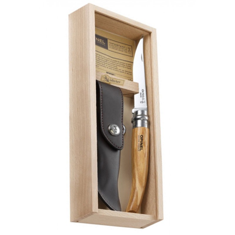 ΙΝΟΧ ΣΟΥΓΙΑΣ ΣΕΤ ΚΟΥΤΙ Νο8 + ΘΗΚΗ OPINEL