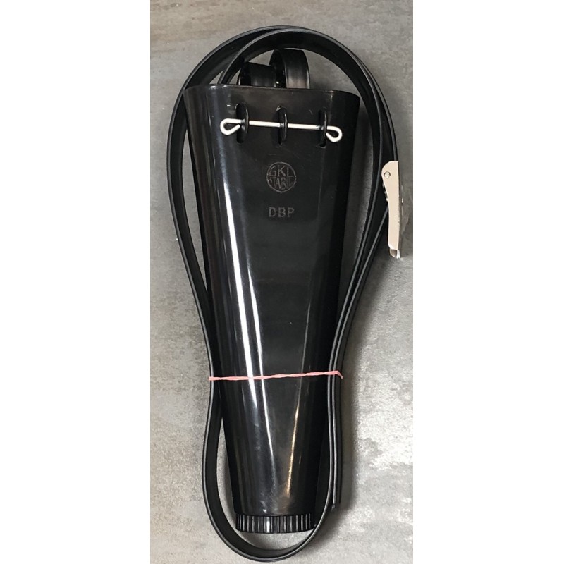 281200100 ΘΗΚΗ ΜΑΧΑΙΡΙΩΝ 4ΘΕΣΙΑ ΠΛΑΣΤΙΚΗ ΜΕ ΖΩΝΗ ΜΑΥΡΗ