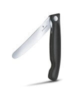 6.7833.FB ΜΑΧΑΙΡΙ ΚΟΥΖΙΝΑΣ ΑΝΑΔΙΠΛΟΥΜΕΝΟ ΟΔΟΝΤΩΤΟ ΜΑΥΡΟ VICTORINOX