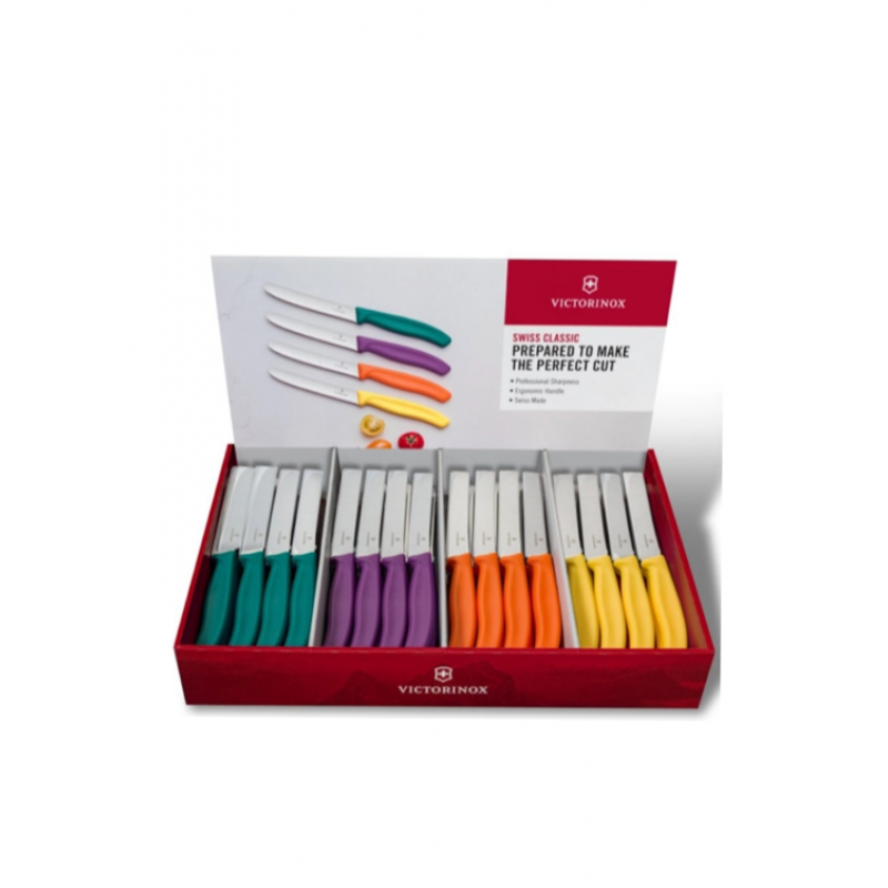 9.7056.81C1 ΣΤΑΝΤ ΑΠΟ ΣΚΛΗΡΟ ΧΑΡΤΟΝΙ & ΜΑΧΑΙΡΙΑ VICTORINOX 80 TEMAXIA XΡΩΜΑΤΙΣΤΑ