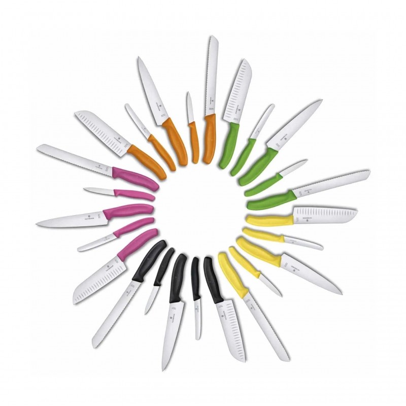 6.7603 ΜΑΧΑΙΡΙ ΚΟΥΖΙΝΑΣ VICTORINOX 8cm ΜΑΥΡΟ ΧΩΡΙΣ ΔΟΝΤΙ