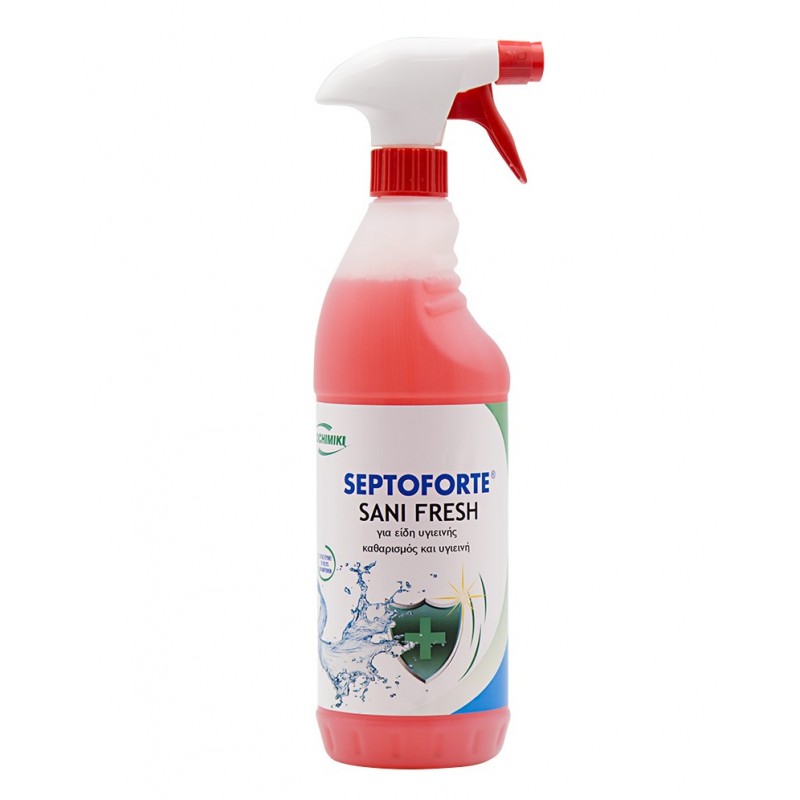 SEPTOFORTE SANI FRESH ΑΦΡΟΥ ΓΙΑ ΚΑΘΑΡΙΣΜΟ ΚΑΙ ΑΠΟΛΥΜΑΝΣΗ 1lt